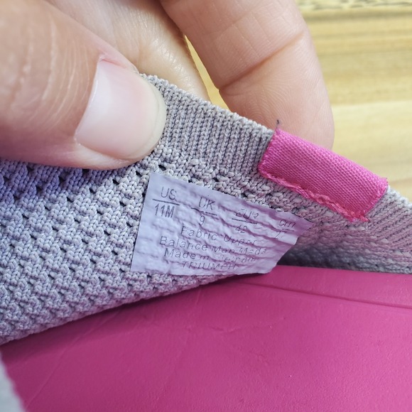 Ryka Anatomical Knit Slide Sandals Triumph Raindrop Grey Pink Womens Size 11 - Picture 5 of 8